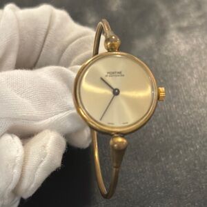 Vintage MONTINE of Switzerland gold bracelet Swiss made watch